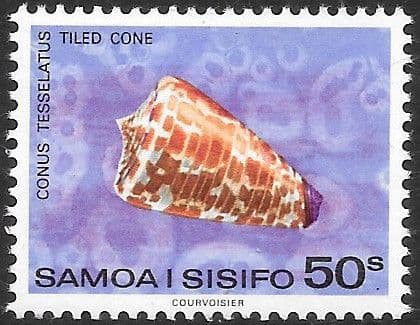 Samoa 1978 Shells SG 529 Fine Mint