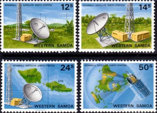 Samoa 1980 Afiamalu Satellite Set Fine Mint