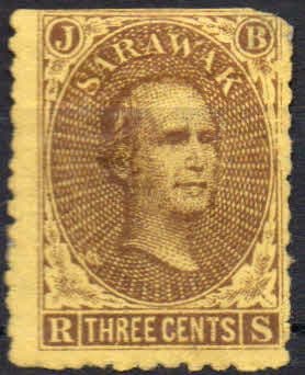 Sarawak 1869 SG  1 Sir James Brooke  Mint