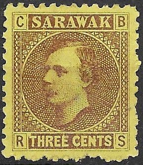 Sarawak 1871 SG 2 Sir Charles Brooke Mint