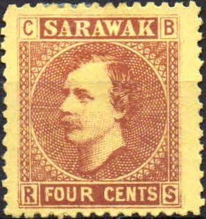 Sarawak 1875 Sir Charles Brooke SG 4 Fine Mint