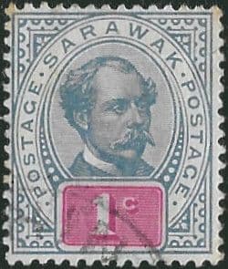 Sarawak 1899 SG 36 Sir Charles Brooke Head Fine Used