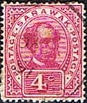 Sarawak 1899 SG 39a Sir Charles Brooke Head Fine Used