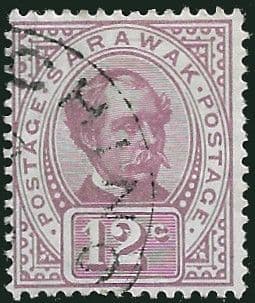 Sarawak 1899 SG 42 Sir Charles Brooke Head Fine Used