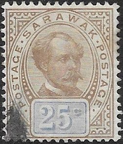 Sarawak 1899 SG 45 Sir Charles Brooke Head Fine Used