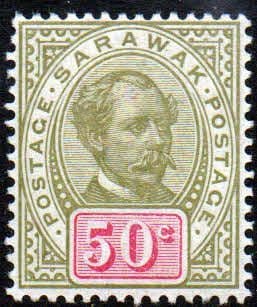Sarawak 1899 Sir Charles Brooke Head SG 46 Fine Mint