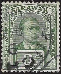 Sarawak 1918 SG  64 Sir Charles Vyner Brooke Head Fine Used