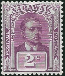 Sarawak 1922 SG 63 Sir Charles Vyner Brooke Head Fine Mint