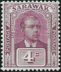 Sarawak 1922 SG 65 Sir Charles Vyner Brooke Head Fine Mint