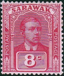Sarawak 1922 SG 68 Sir Charles Vyner Brooke Head Fine Mint