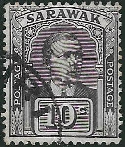 Sarawak 1922 SG  69 Sir Charles Vyner Brooke Head Fine Used