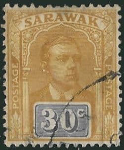 Sarawak 1922 SG 71 Sir Charles Vyner Brooke Head Fine Used