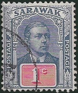 Sarawak 1928 SG 76 Sir Charles Vyner Brooke Head Fine Used