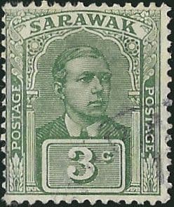 Sarawak 1928 SG  77 Sir Charles Vyner Brooke Head Fine Used
