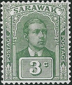 Sarawak 1928 SG  78 Sir Charles Vyner Brooke Head Fine Mint