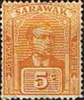 Sarawak 1928 SG 80 Sir Charles Vyner Brooke Head Fine Mint