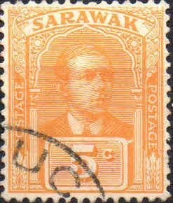 Sarawak 1928 SG 80 Sir Charles Vyner Brooke Head Fine Used