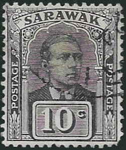 Sarawak 1928 SG  83 Sir Charles Vyner Brooke Head Fine Used