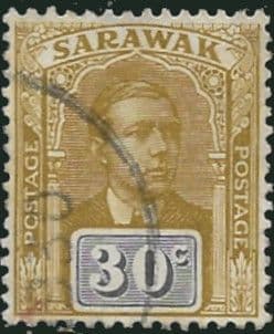 Sarawak 1928 SG  88 Sir Charles Vyner Brooke Head Fine Used