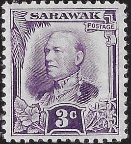 Sarawak 1932 SG 93 Sir Charles Vyner Brooke Head Fine Mint