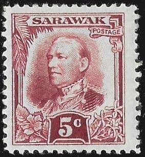 Sarawak 1932 SG  95 Sir Charles Vyner Brooke Head Fine Mint