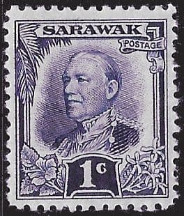 Sarawak 1932 Sir Charles Vyner Brooke Head SG 91 Fine Mint