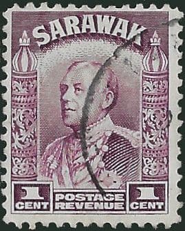 Sarawak 1934 SG 106 Sir Charles Vyner Brooke Head Fine Used