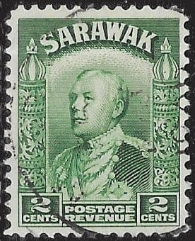 Sarawak 1934 SG 107 Sir Charles Vyner Brooke Head Fine Used