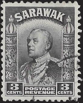 Sarawak 1934 SG 108 Sir Charles Vyner Brooke Head Fine Used
