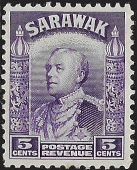 Sarawak 1934 SG 110 Sir Charles Vyner Brooke Head Fine Mint