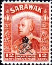 Sarawak 1947 Crown Colony Overprint SG 157 Fine Mint