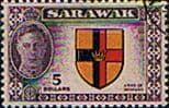Sarawak 1950 SG 185 Shield Fine Used