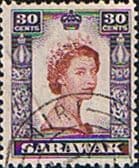 Sarawak 1955 SG 198 Queen Elizabeth II Fine Used