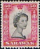 Sarawak 1955 SG 199 Queen Elizabeth II Fine Mint