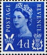 Scotland 1958 Queen Elizabeth II SG S 2p Fine Mint