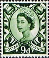 Scotland 1958 Queen Elizabeth II SG S 4 Fine Mint