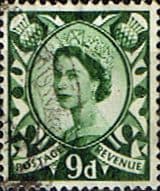 Scotland 1958 Queen Elizabeth II SG S 4 Fine Used