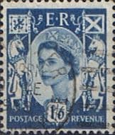 Scotland 1958 Queen Elizabeth II SG S 6 Fine Used