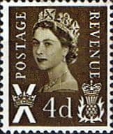 Scotland 1967 Queen Elizabeth II SG S 9 Fine Mint
