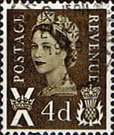 Scotland 1967 Queen Elizabeth II SG S 9 Fine Used