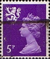 Scotland 1971 Queen Elizabeth II Machin SG S 20 Fine Used
