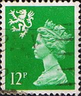 Scotland 1971 Queen Elizabeth II Machin SG S 37 Fine Used