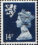 Scotland 1971 Queen Elizabeth II Machin SG S 54 Fine Used
