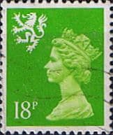 Scotland 1971 Queen Elizabeth II Machin SG S 60 Fine Used