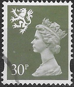 Scotland 1993 Queen Elizabeth II Machin SG S 86 Fine Used