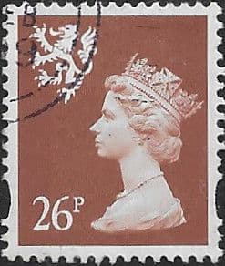 Scotland 1997 Queen Elizabeth II Machin SG S 91 Fine Used