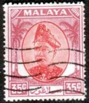 Selangor 1949 Sultan Sultan Hisam-ud-Din Alam Shah SG 105 Fine Used