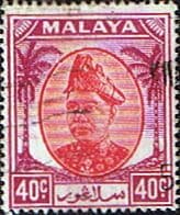 Selangor 1949 Sultan Sultan Hisam-ud-Din Alam Shah SG 106 Fine Used