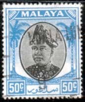 Selangor 1949 Sultan Sultan Hisam-ud-Din Alam Shah SG 107 Fine Used