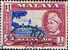 Selangor 1957 Sultan and Government Offices SG 125 Fine Used